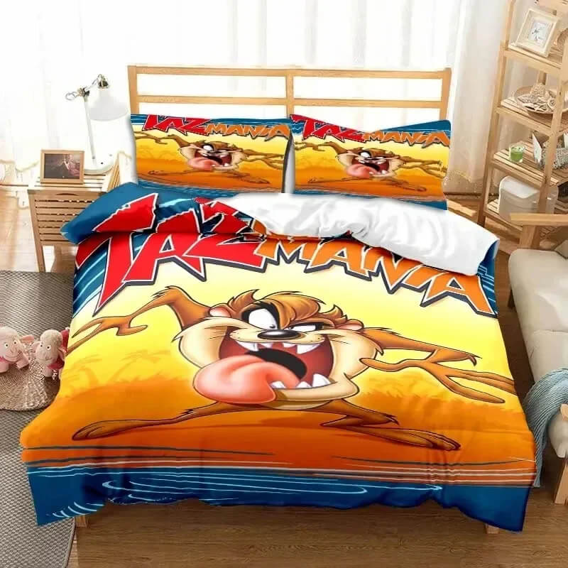 tasmanian devil kids room bedding