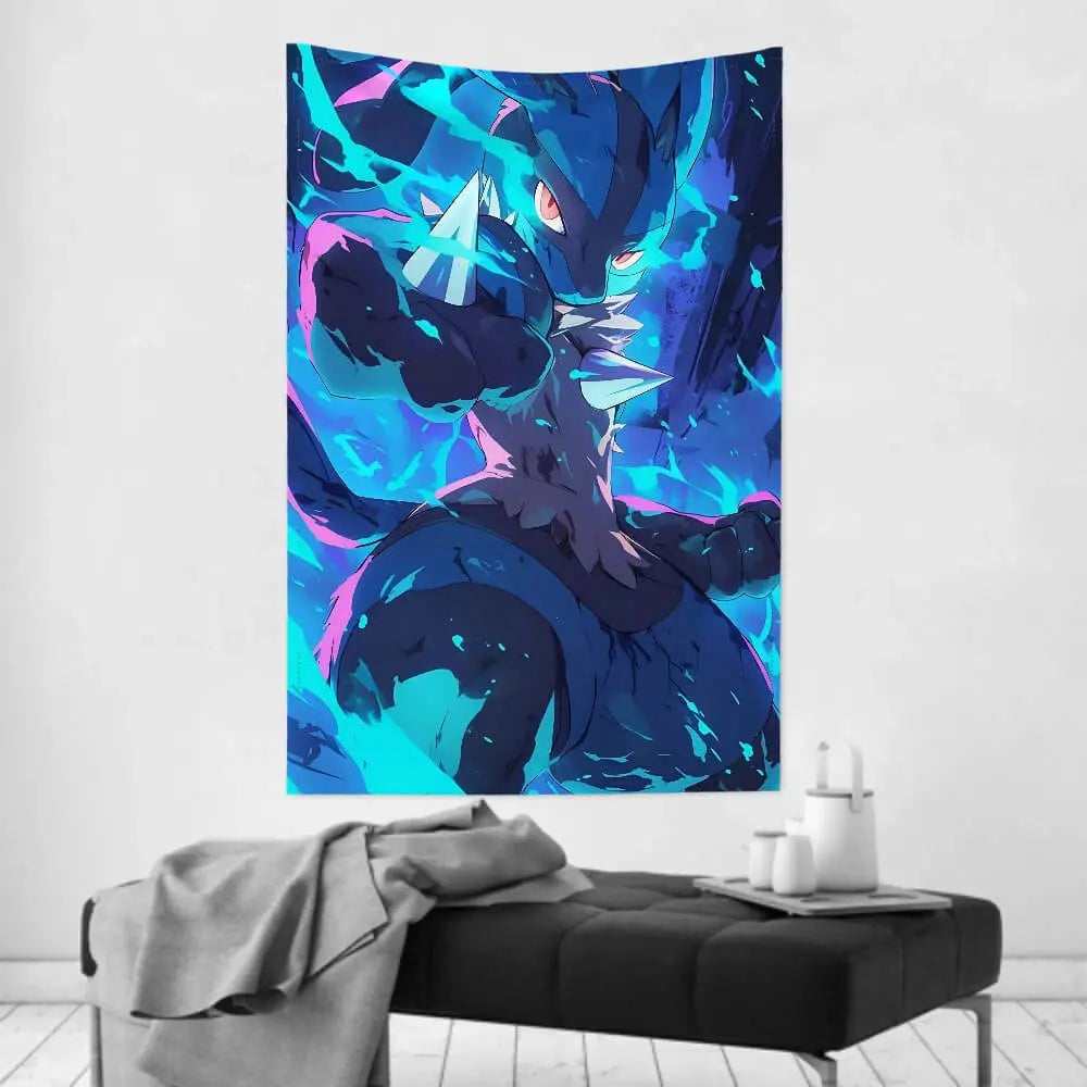 Lucario Pokemon Tapestry
