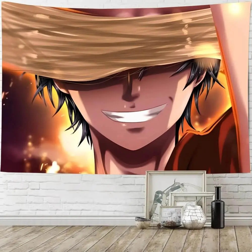 Monkey D. Luffy Anime Wall Tapestry for Bedroom