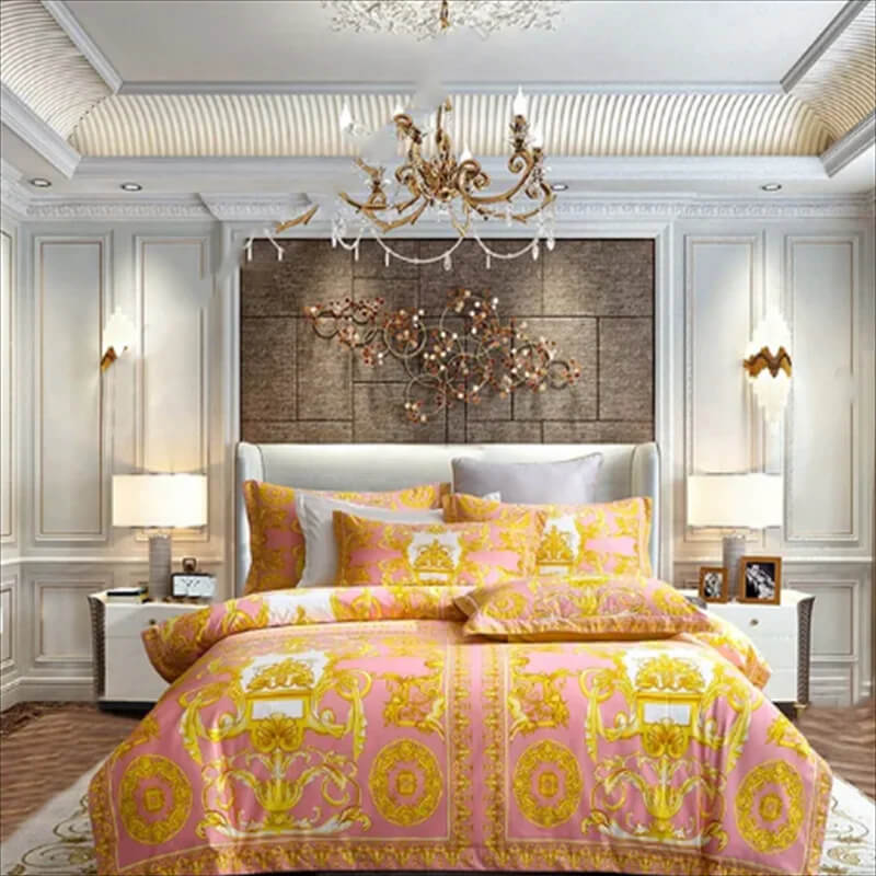 luxury baroque duvet cover set elegant bedding