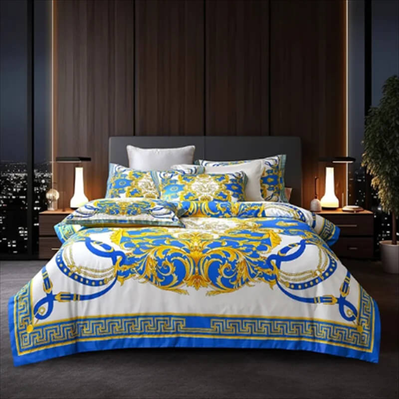 modern baroque duvet cover elegant bedding
