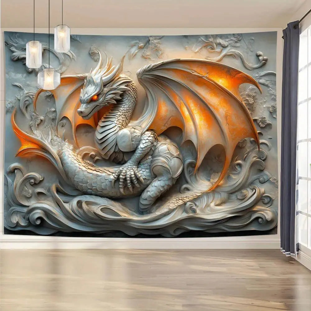 Majestic Dragon Tapestry