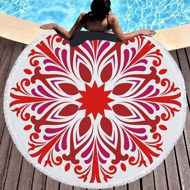 Mandala Round Towel My Store