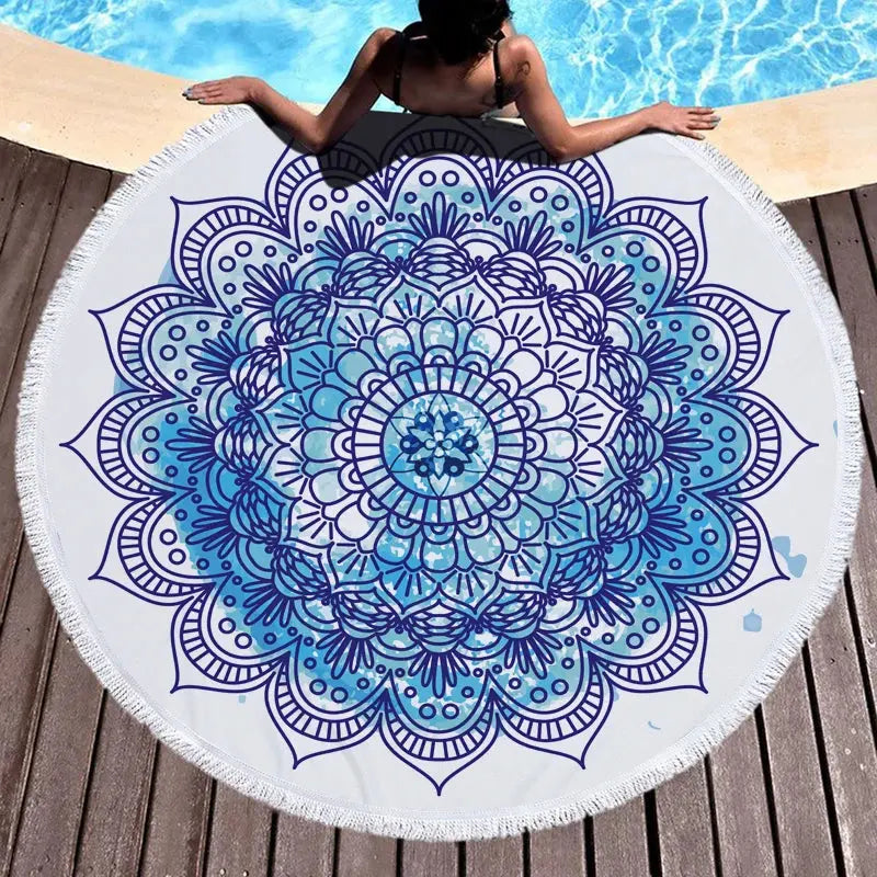 Mandala Round Towel My Store