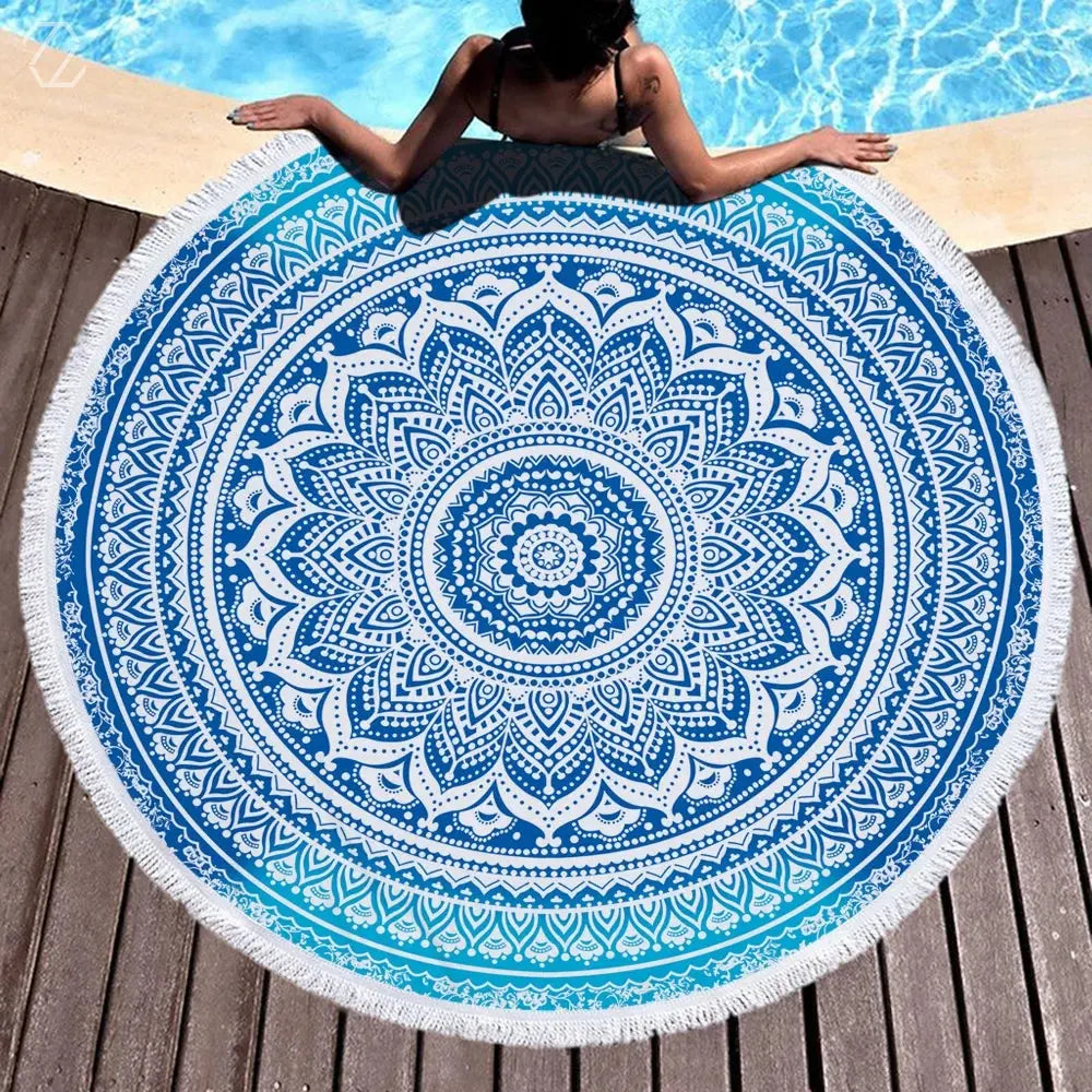 Mandala Round Towel My Store