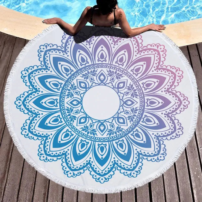 Mandala Round Towel My Store