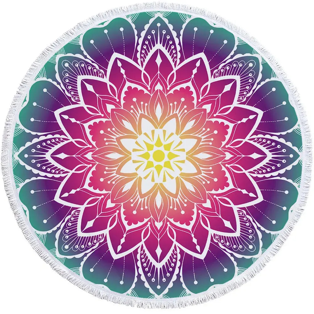 Mandala Round Towel My Store