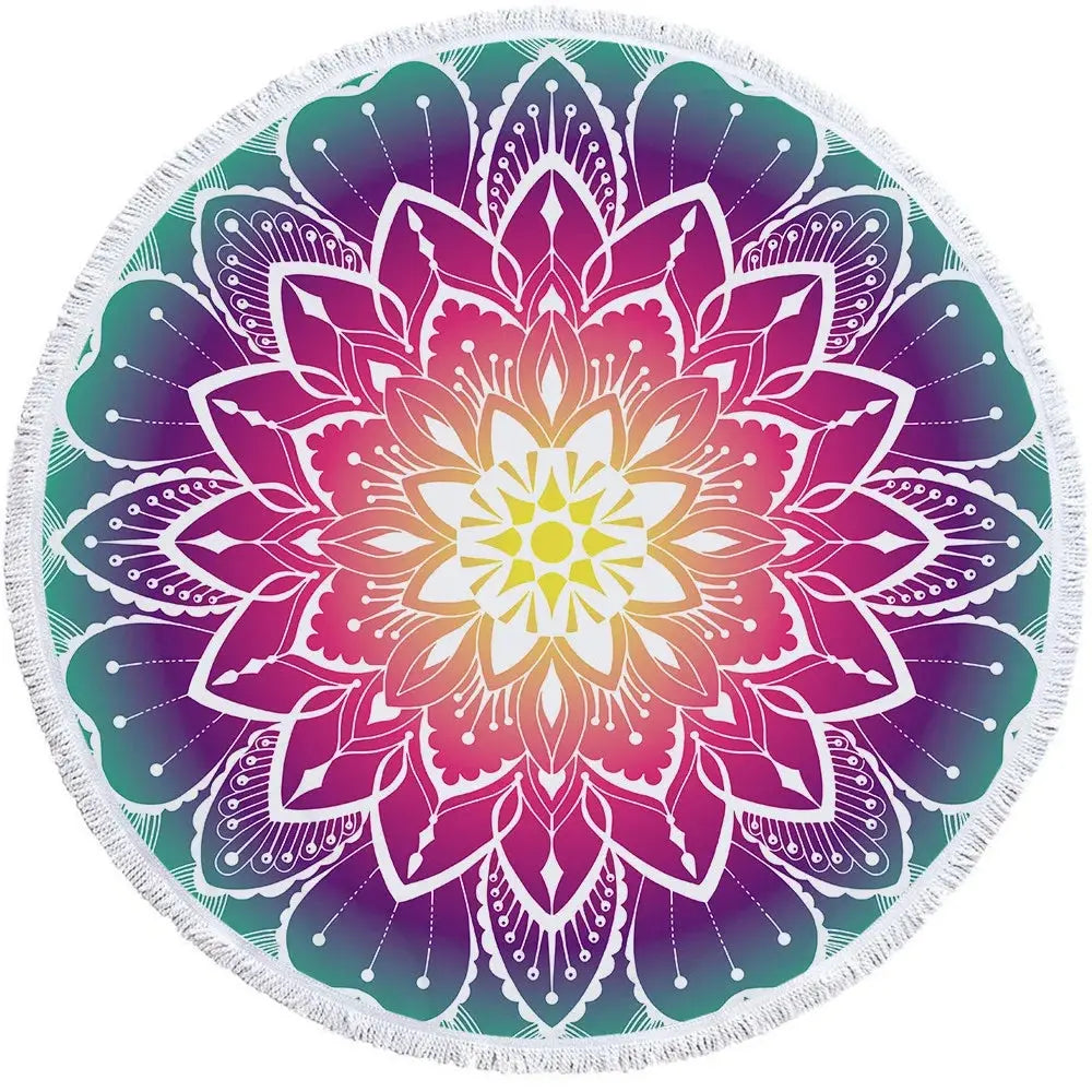 Mandala Round Towel My Store
