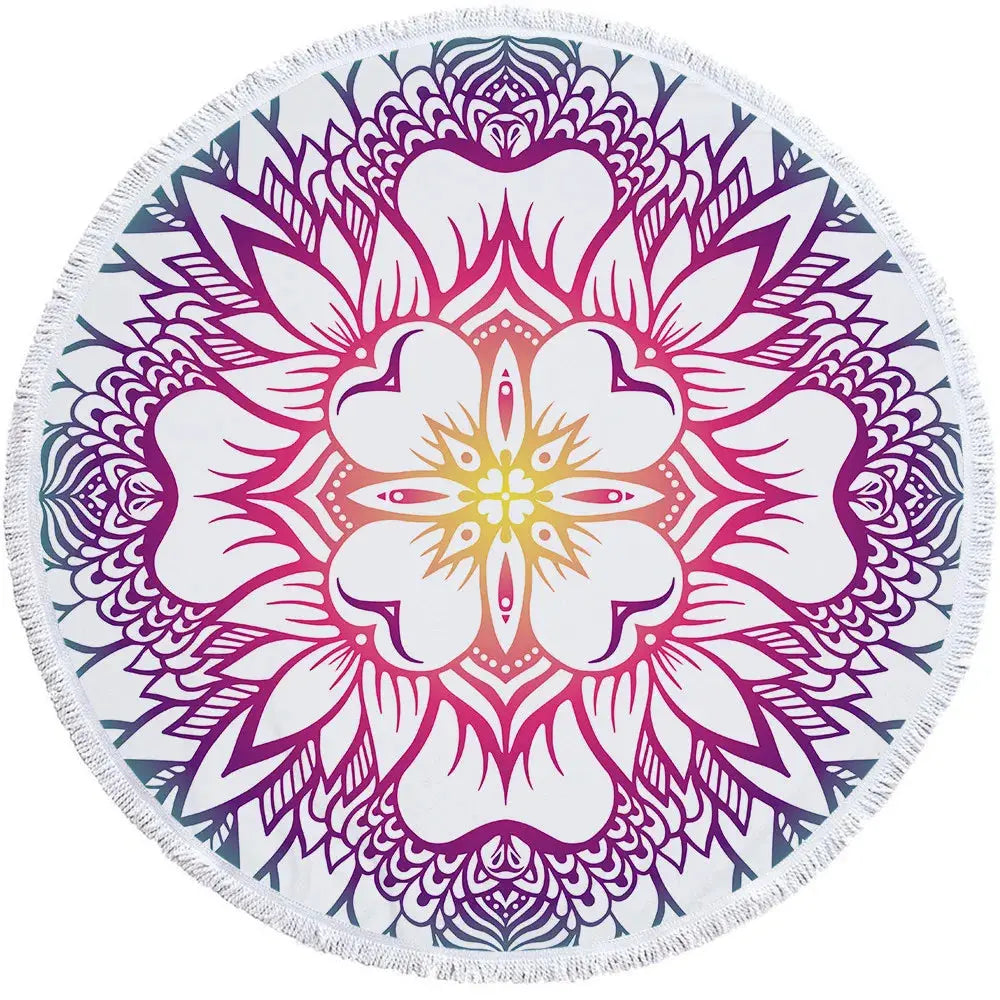 Mandala Round Towel My Store