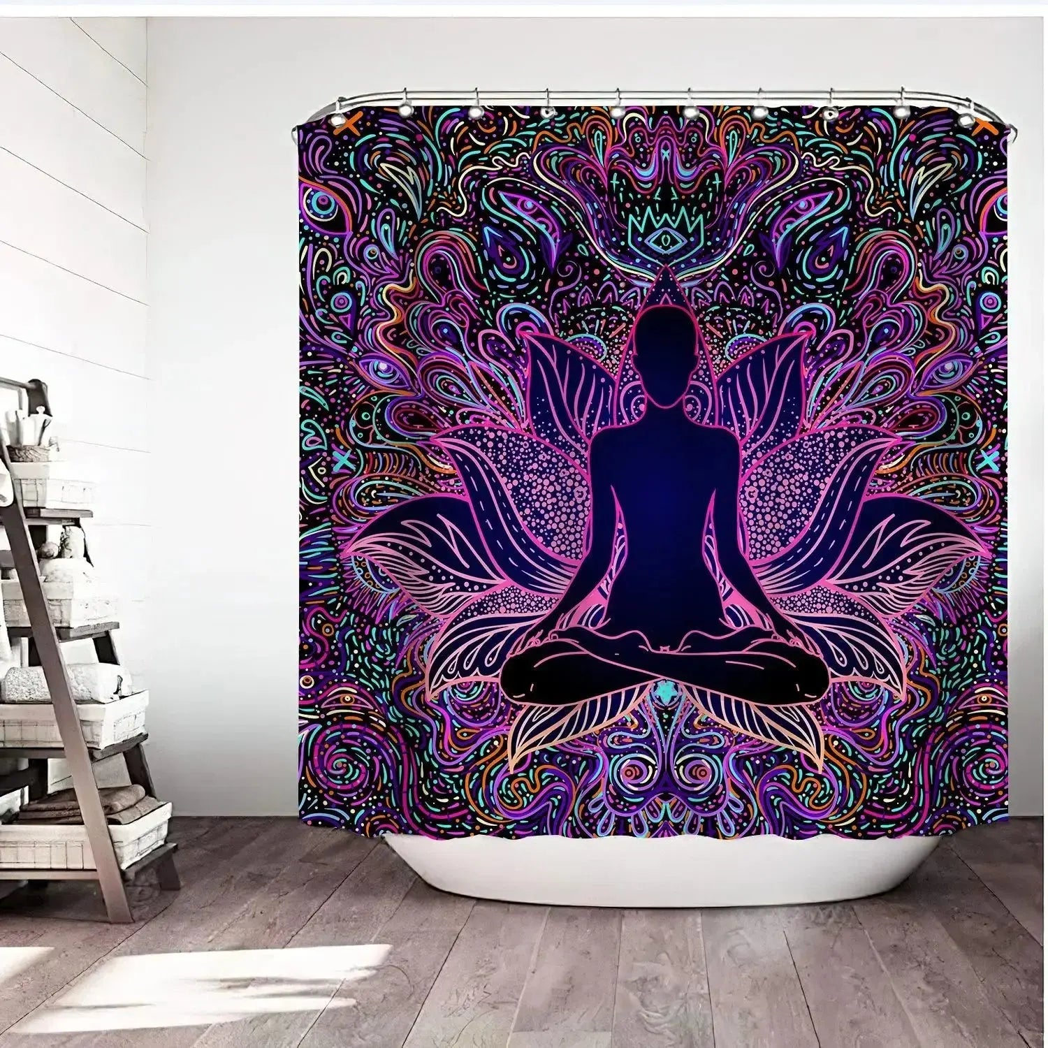 Mandala Healing Shower Curtain My Store