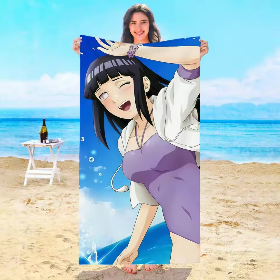 Manga beach towel