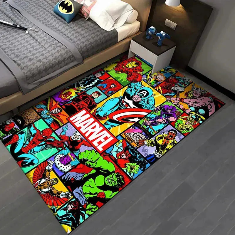 Marvel Avengers Cartoon KIds Carpet