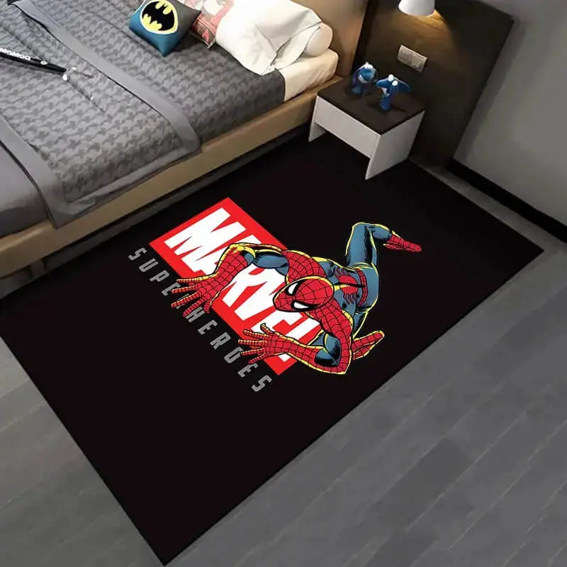 Marvel Avengers Spiderman Kids Area Rug