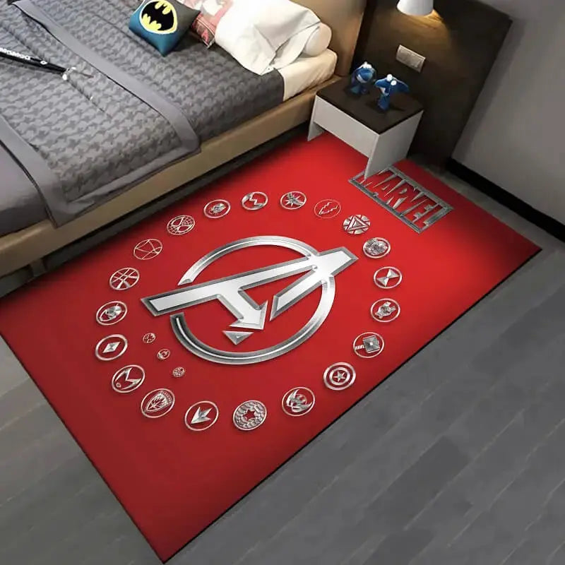 Marvel Logo Kids Rug