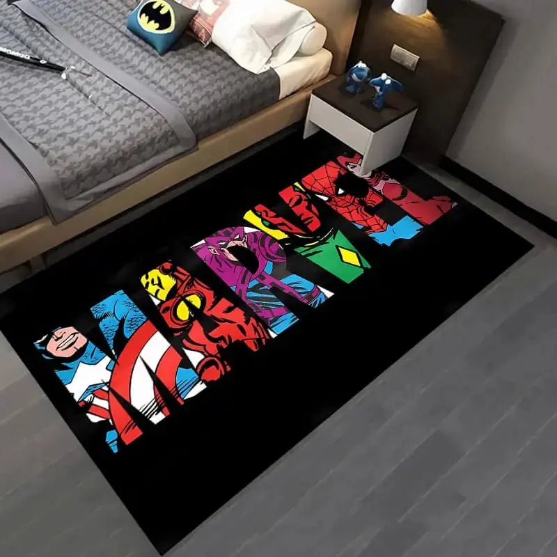 Marvel Avengers Batman Kids Area Rug