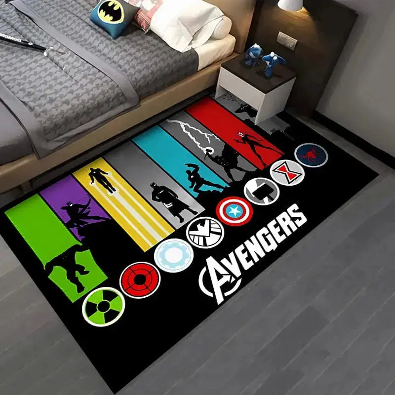 Marvel Avengers Superheroes Lover Gift Kids Rug