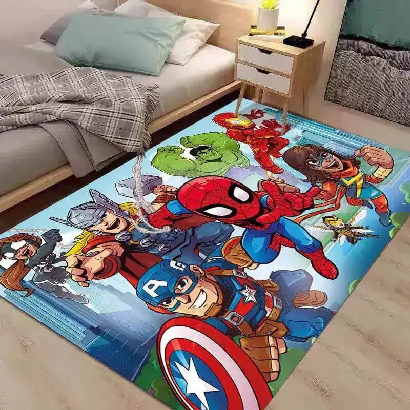 Soft home carpet rug placed in a living room with modern furniture