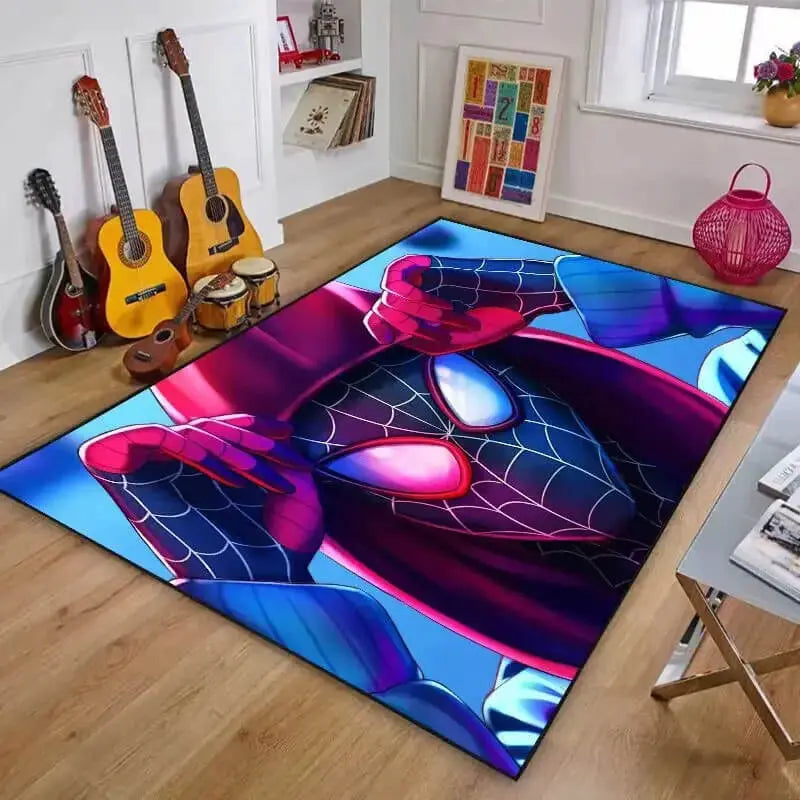 Soft home carpet rug placed in a living room with modern furniture