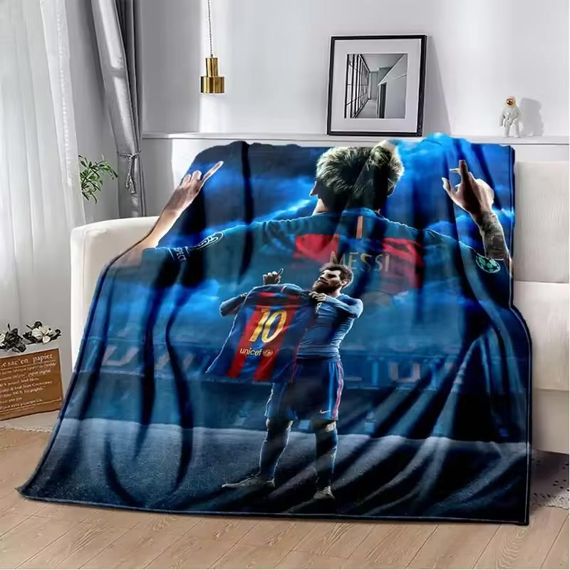 Messi flannel blanket