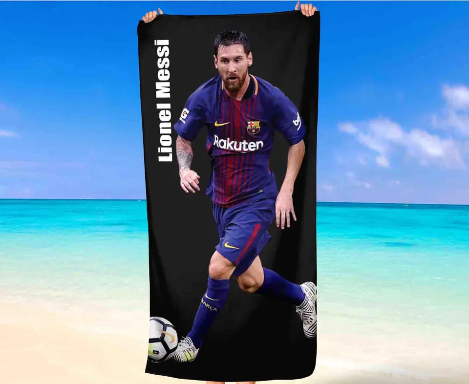 Messi gym towel