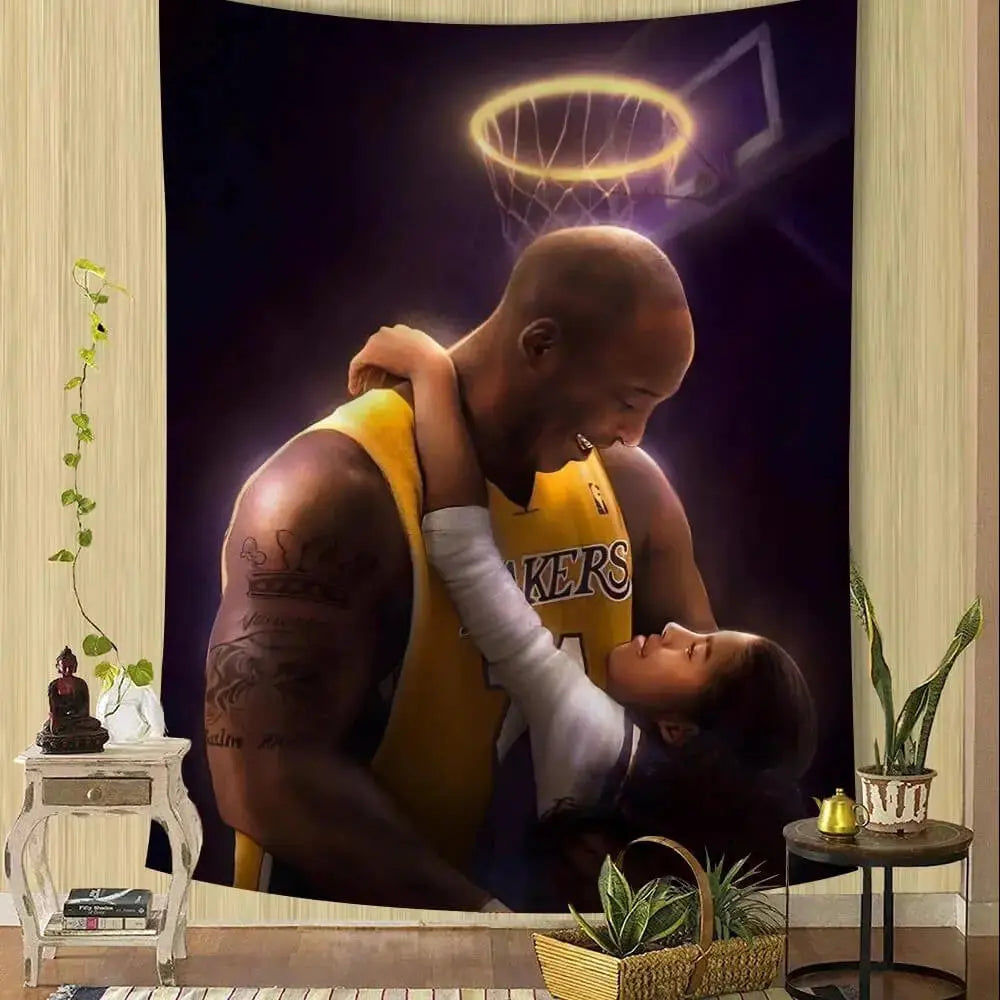 Michael Jordan Basketball Wall Tapestry Zirconic