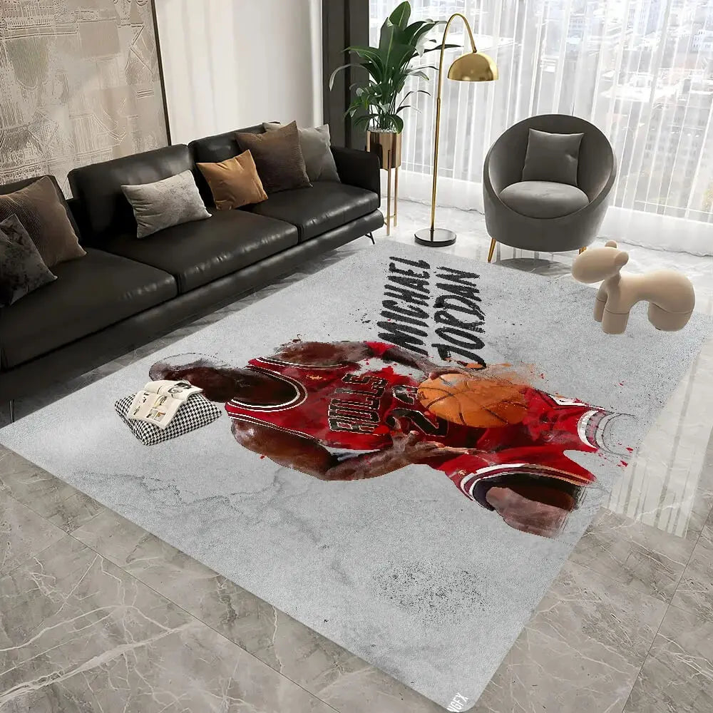 Michael Jordan Rug Zirconic