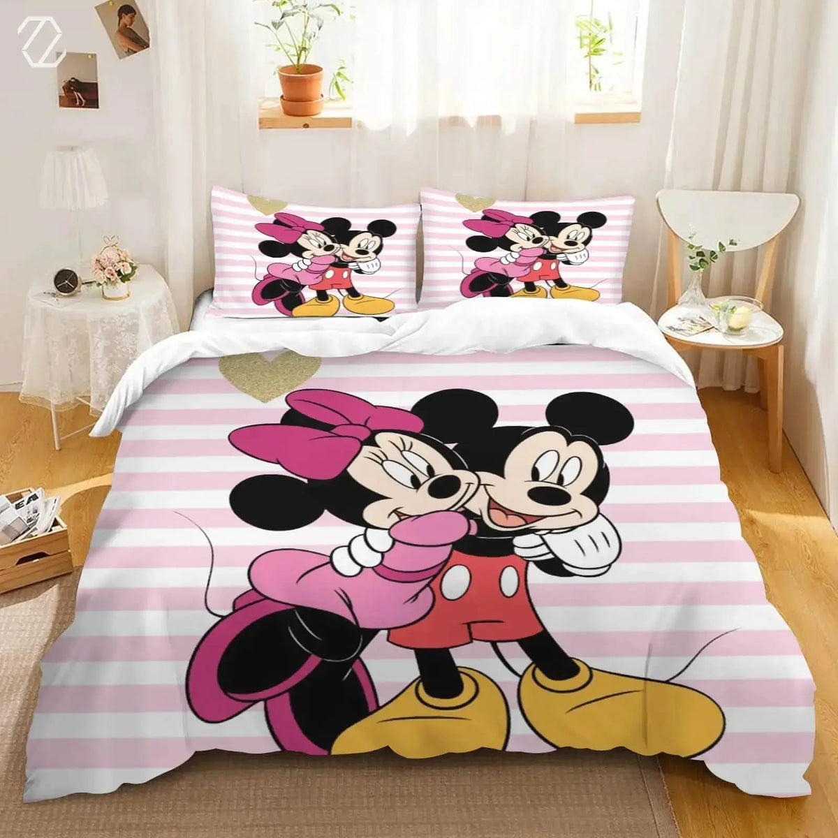 Mickey Minie Mouse Quilt Cover