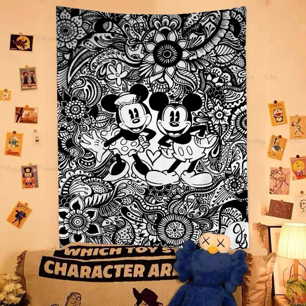 Mickey & Minnie Mouse Tapestry
