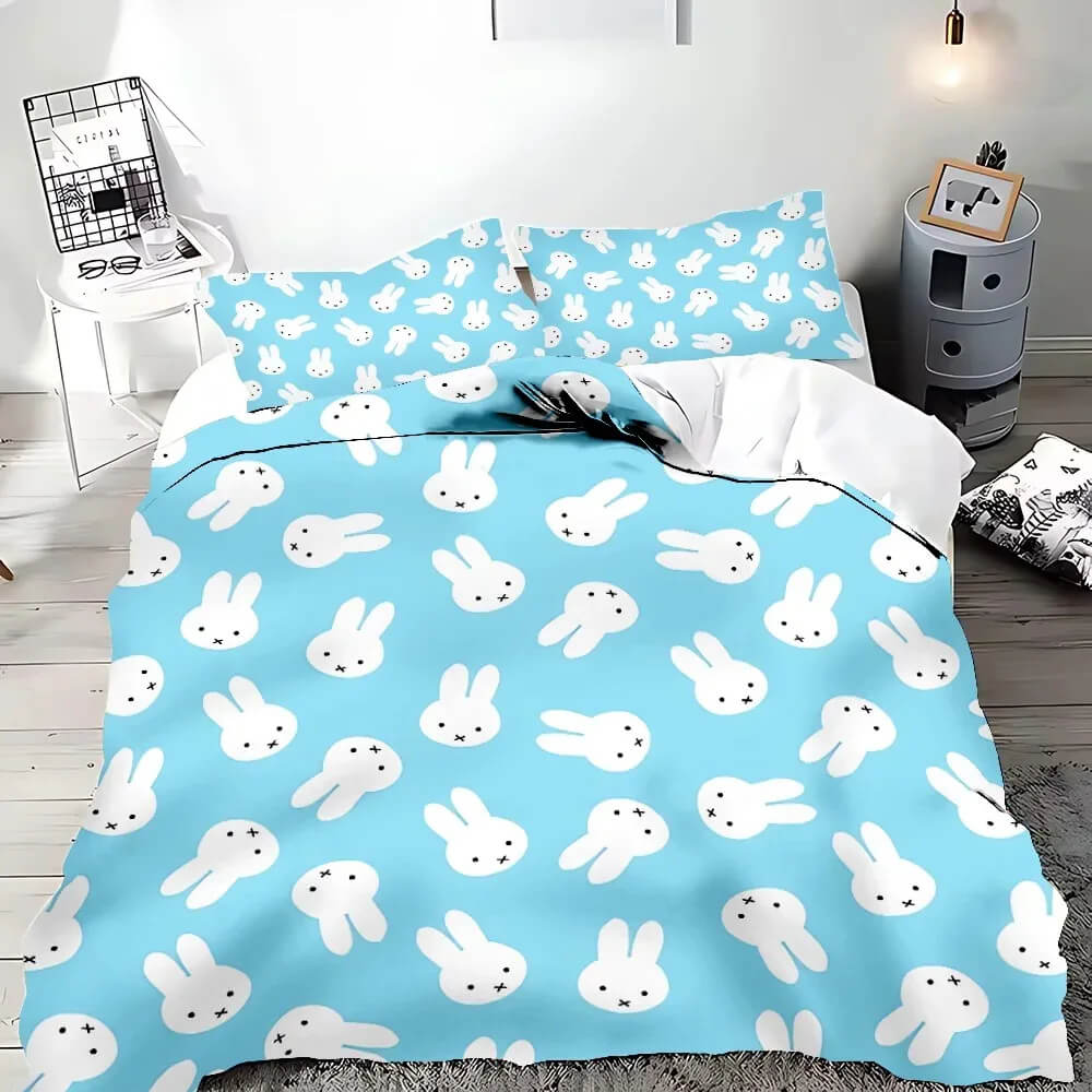 Pastel kawaii bedroom bedding