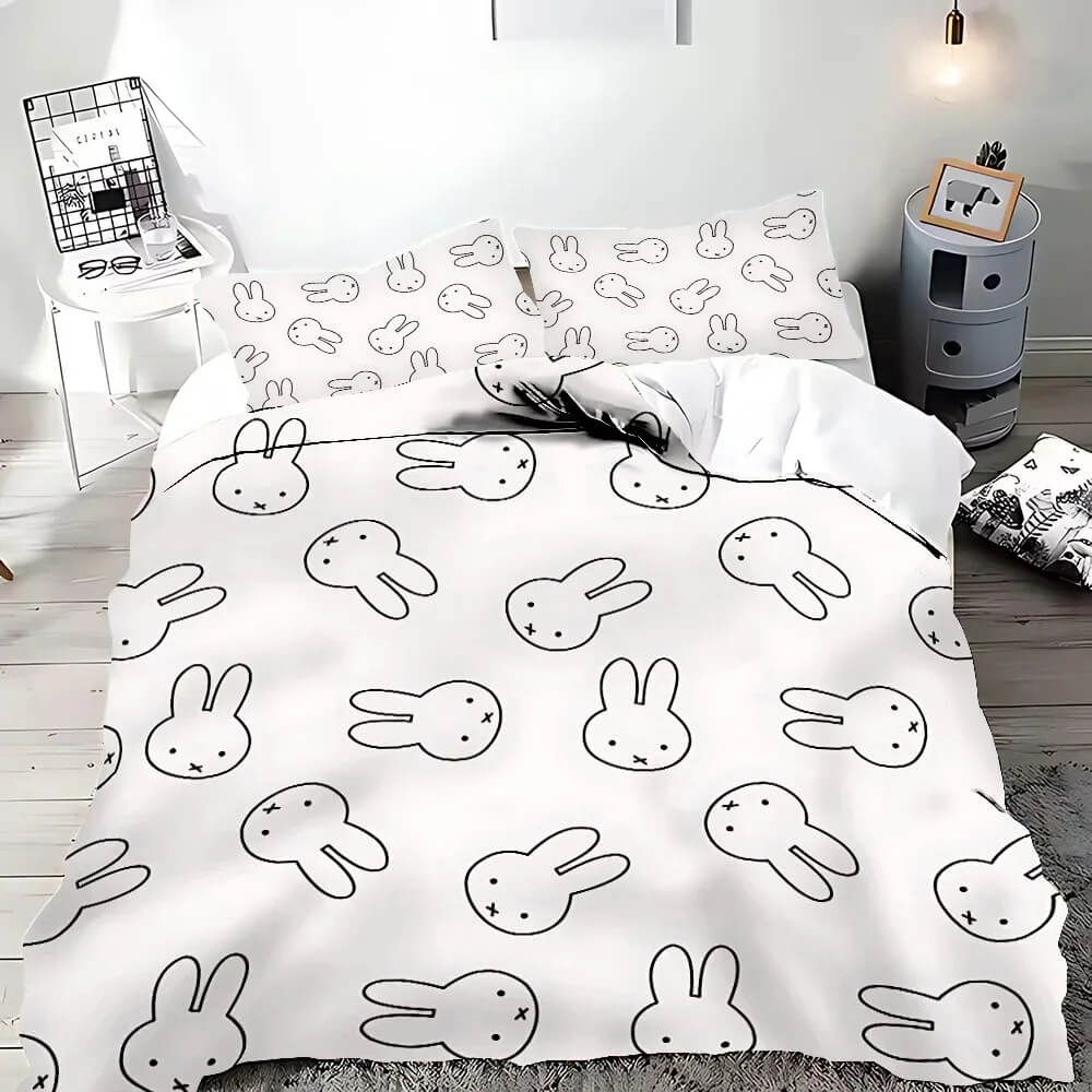 Miffy bedding aesthetic room