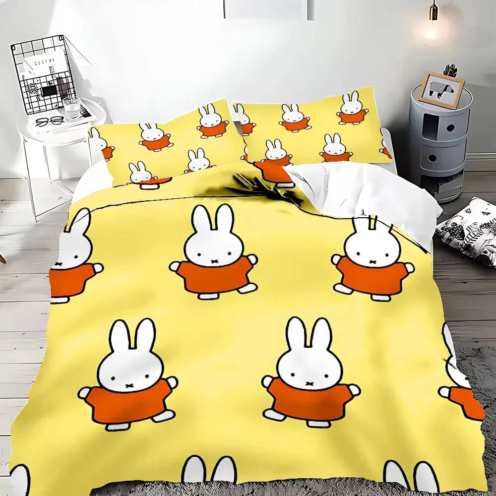Cute Miffy duvet cover design