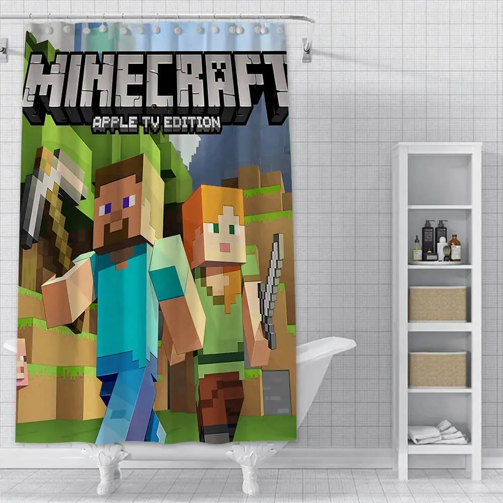 Minicraft Shower Curtain