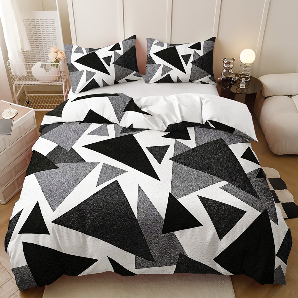 neutral bedding stylish room
