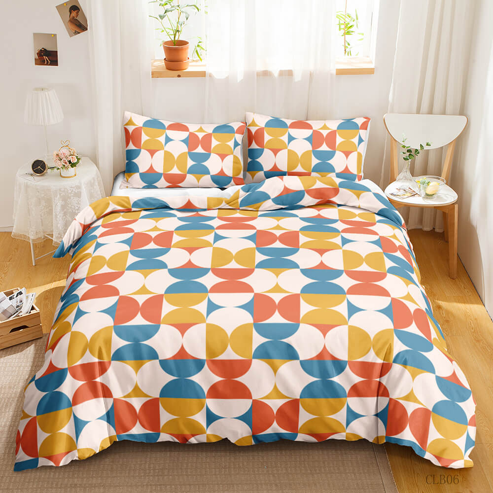 Elegant modern doona cover set for bedroom styling