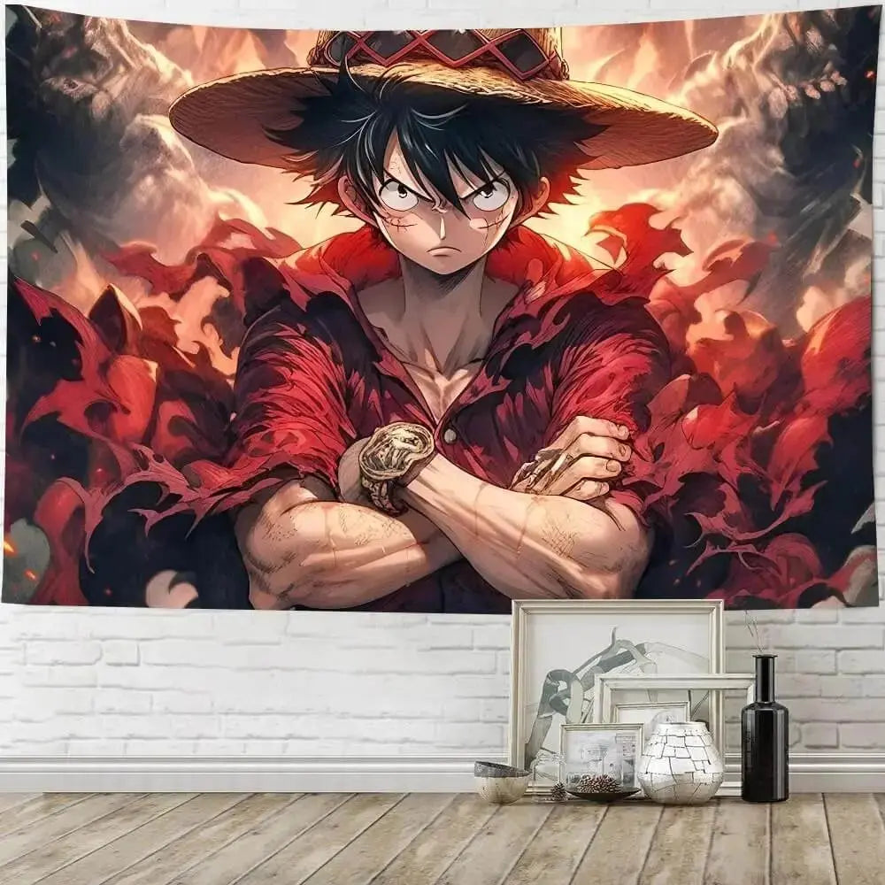 Monkey D Luffy Wall Flag (Copy) Zirconic