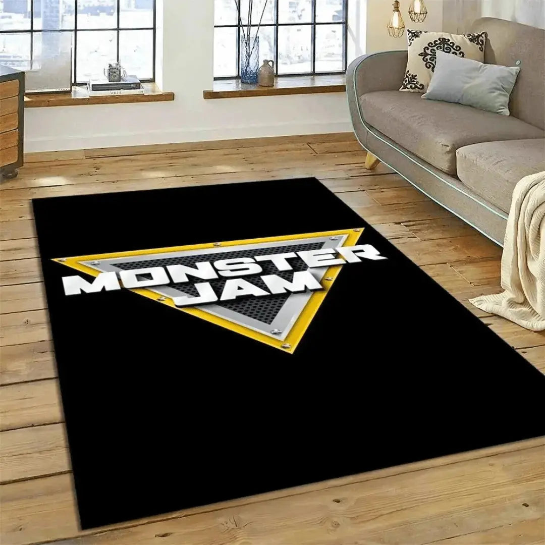 Monster Jam Truck Kids Rug Zirconic