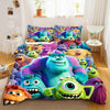 Monsters Cartoon Duvet Cover