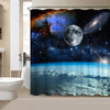 Moon Galaxy Shower Curtain My Store