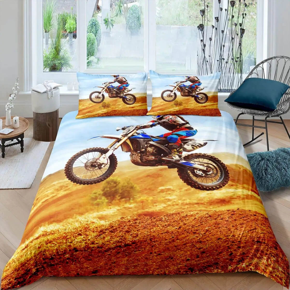 dirt bike bedding stylish room