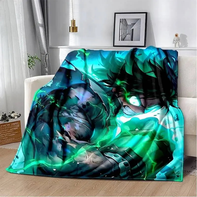 My Hero Academia Izuku Midoriya Throw Blanket