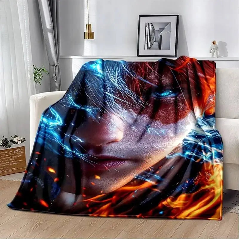 My Hero Academia Shoto Todoroki Throw Blanket