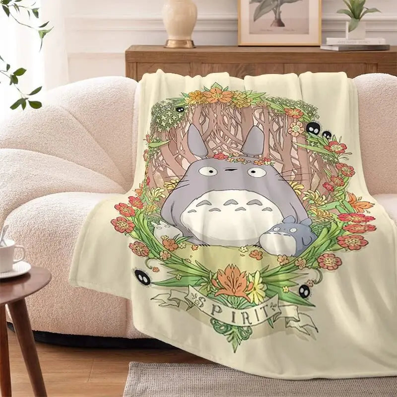 My Neighbor Totoro Throw Blanket