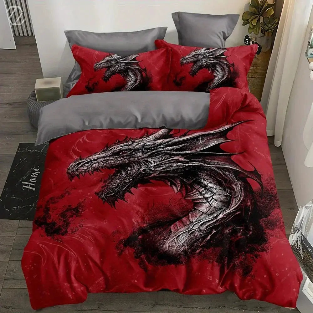 Mystical Dragon Duvet Cover My Store