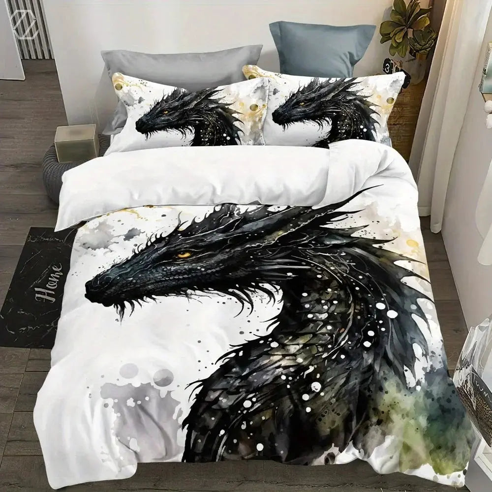 Mystical Dragon Duvet Cover My Store