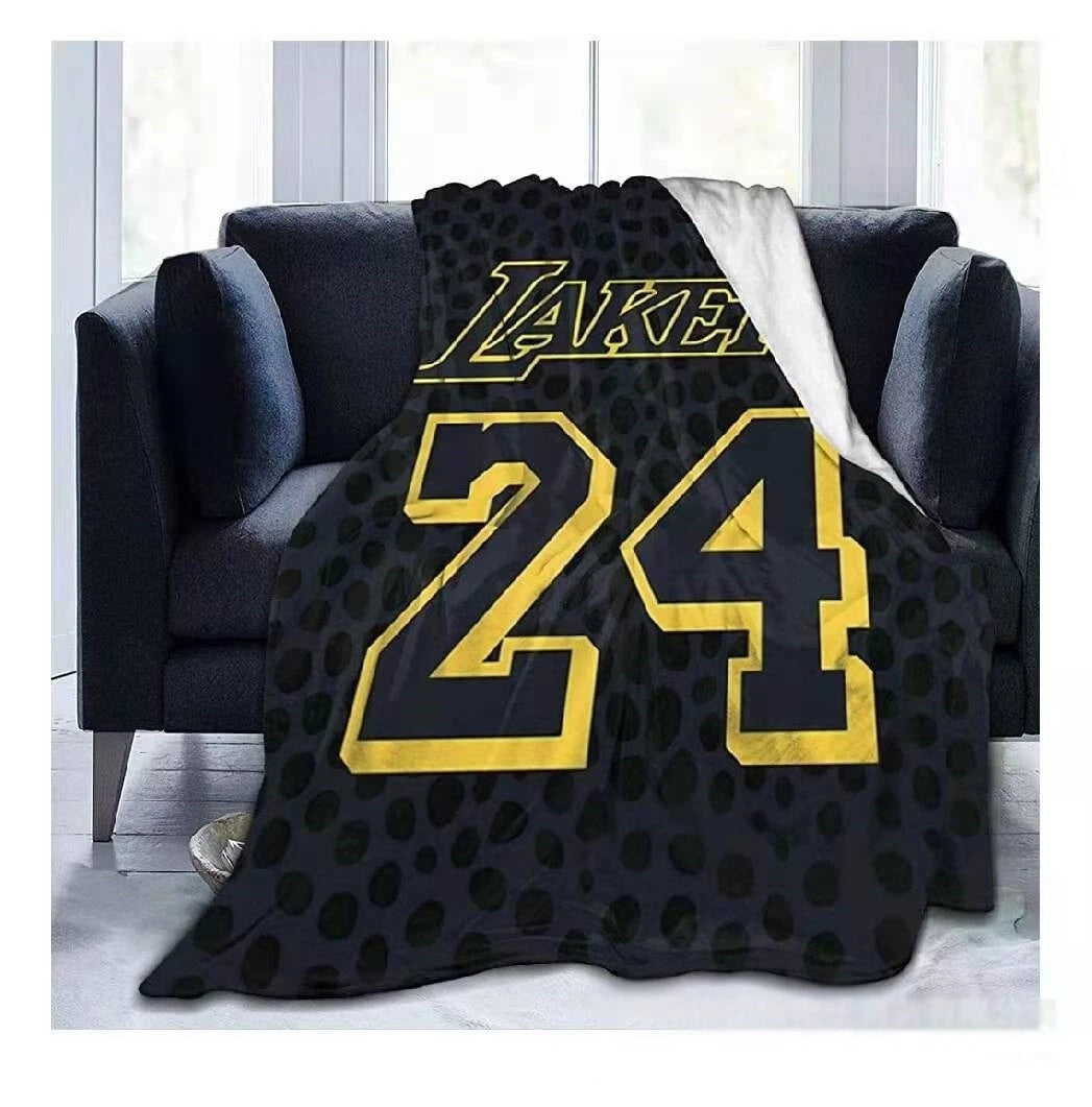 NBA fleece throw blanket for bedroom or living room