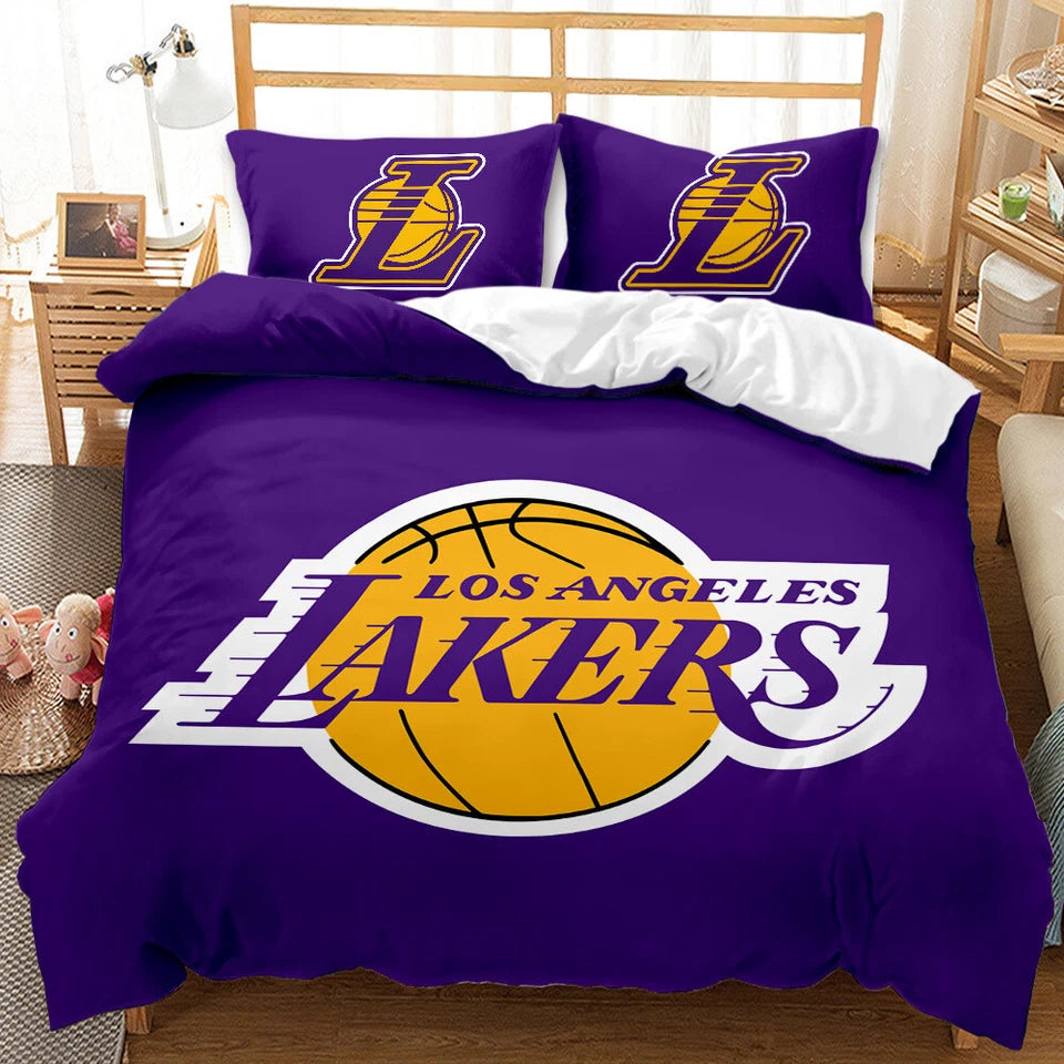 Lakers NBA basketball duvet cover for fans