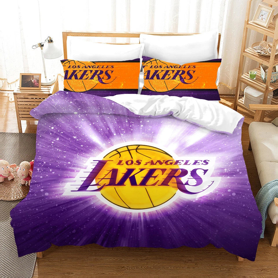 NBA Basketball Doona Cover – Lakers & Chicago Bulls Michael Jordan ...