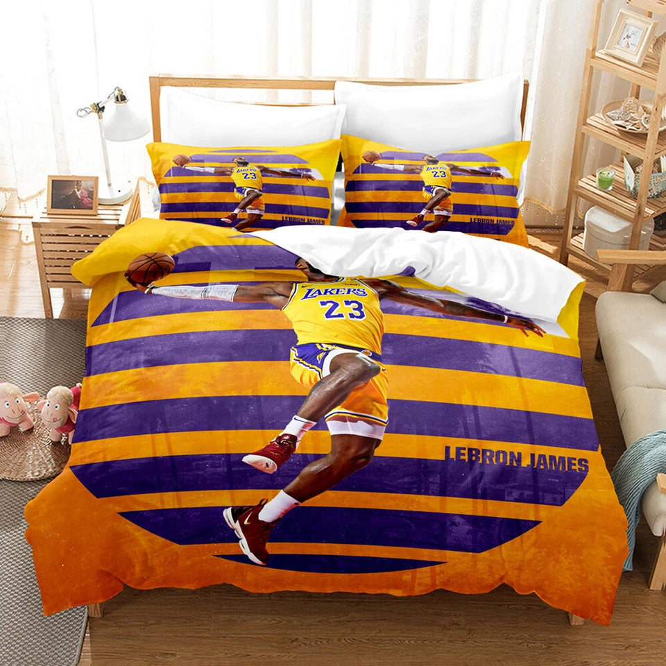 Basketball themed doona cover for sports lovers