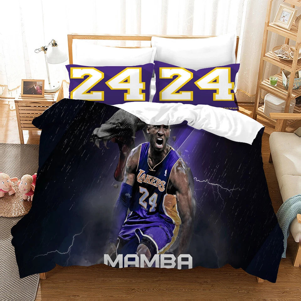 High definition NBA basketball duvet cover