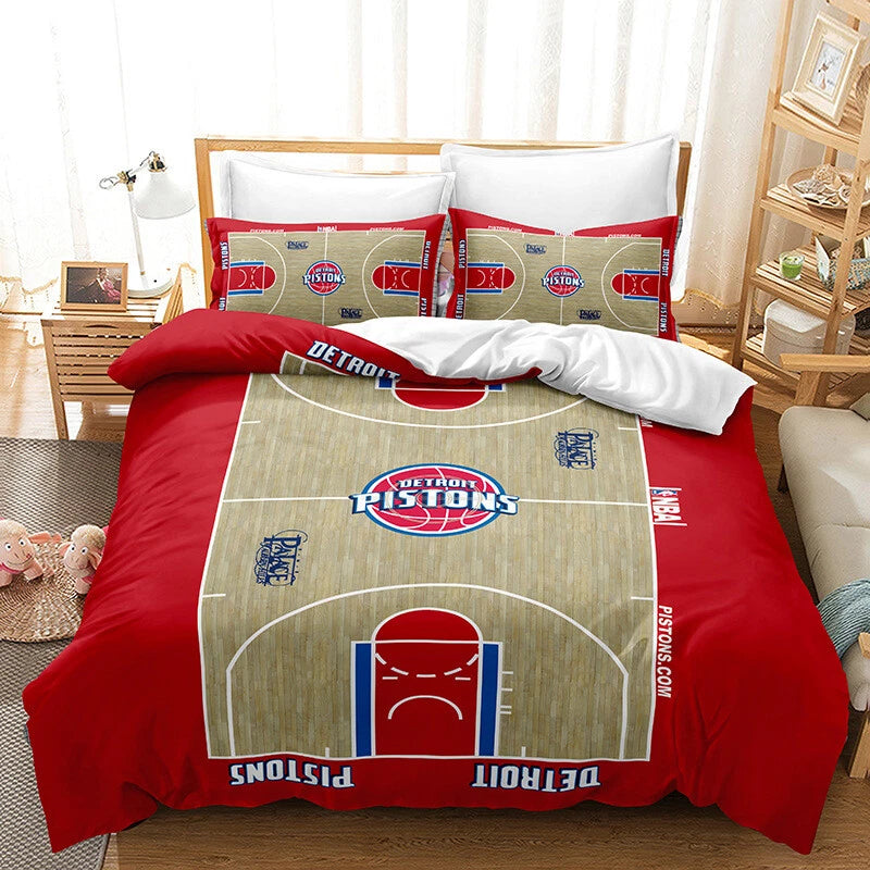 Basketball sports doona cover with NBA graphics